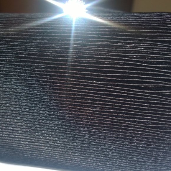 BLACK RHINESTONE EVENING BAG CLUTCH NWOT - Picture 12 of 12